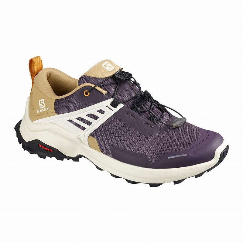 Salomon Israel X RAISE - Womens Hiking Shoes - Purple (WSBO-45213)